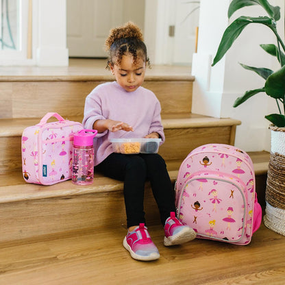 Wildkin Kids Insulated Lunch Box, Keeps Food Hot or Cold, BPA-Free with Mesh Pockets & Easy-Clean Lining – Ideal for School, Travel & Daycare – Holographic