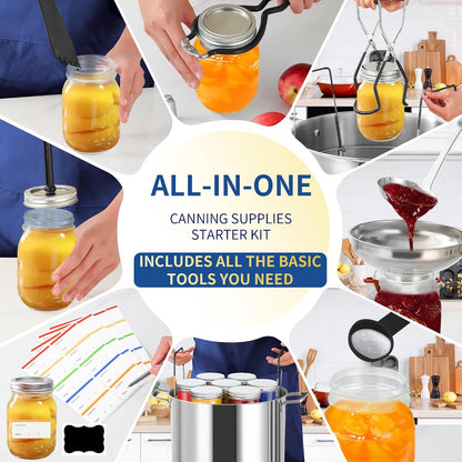 Canning Supplies Starter Kit,Canning Kit Set for Beginners