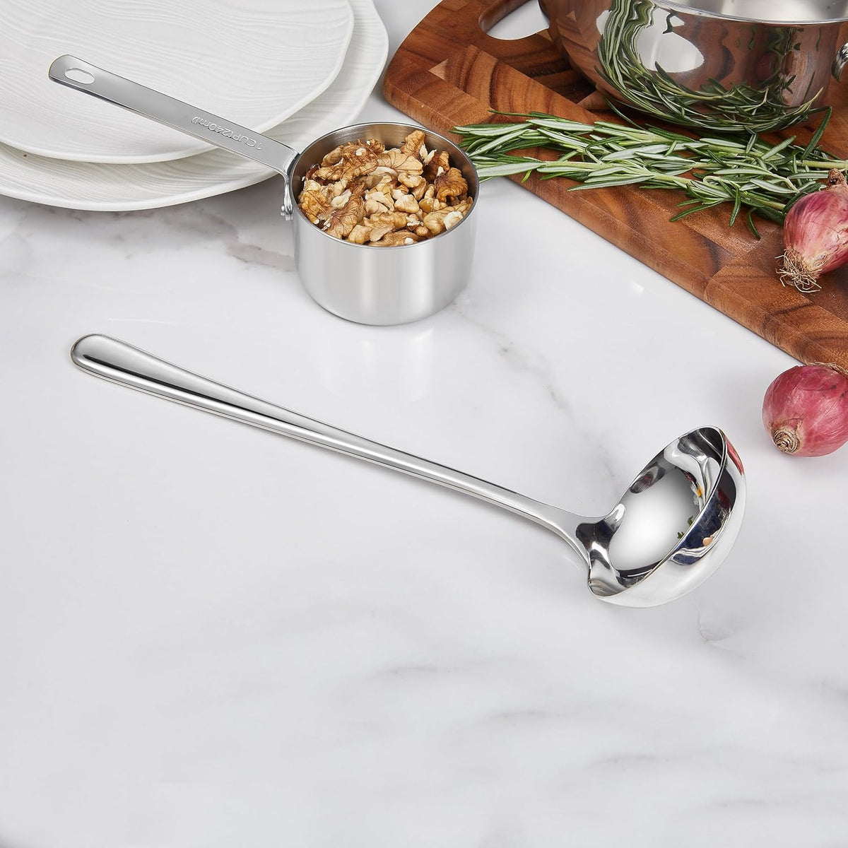 KEAWELL Premium Verona 11-Inch Soup Ladle (1, 11" Soup Ladle)