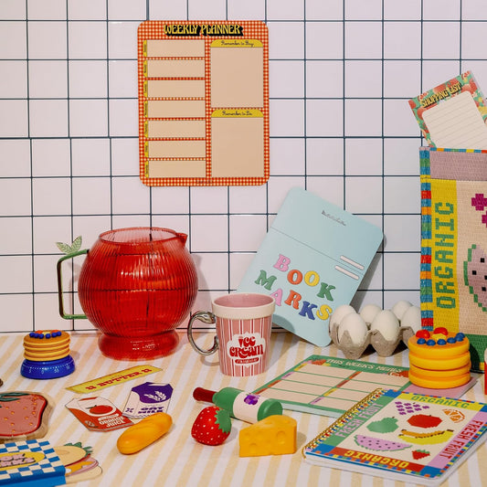ban.do Dry Erase Board to Do List, Magnetic Weekly Planner, Cute Whiteboard Calendar for Fridge, Task Manager