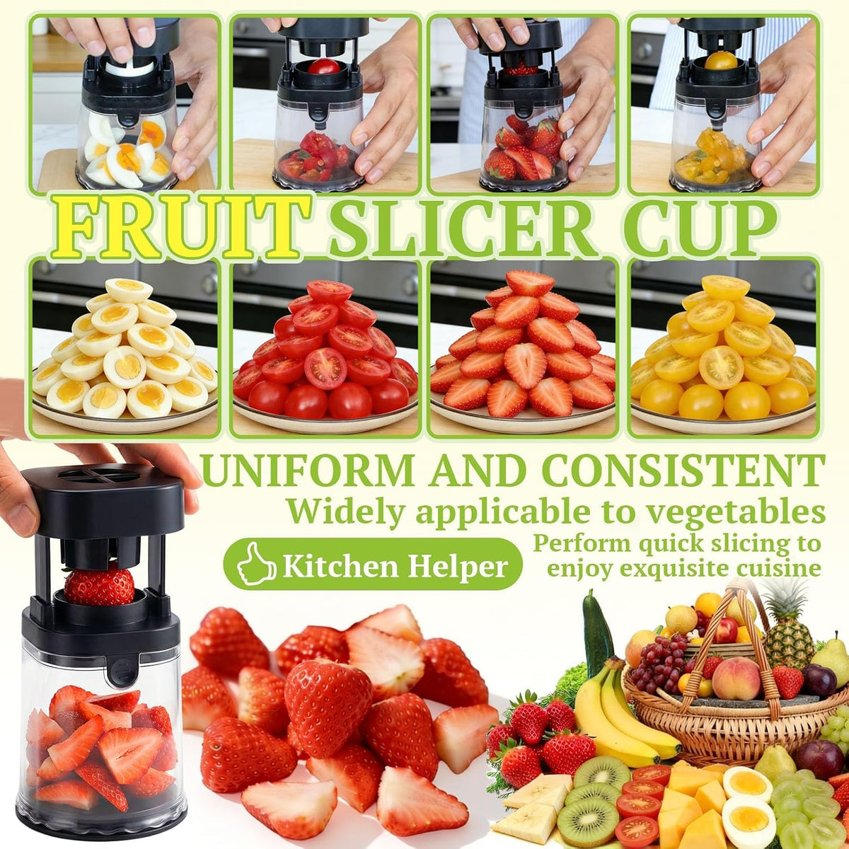 Hendiy Fruit Slicer Cup