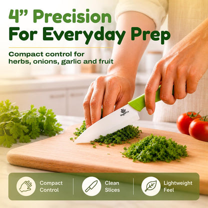 Ceramic Knife Set, 2 Piece, 6 and 4 Inch Sharp Kitchen Blades