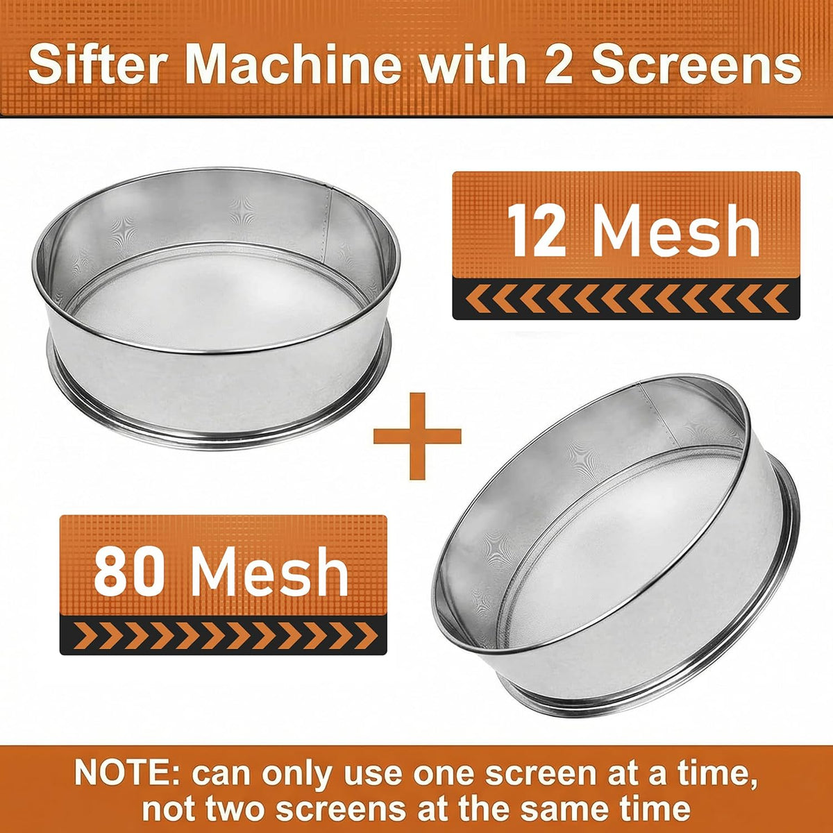 Sidasu Automatic Vibrating Sieve Shaker–40&60 Mesh Flour Sifter