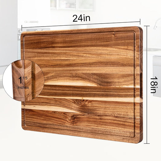 24 Inch Countertop Cutting Boards, Extra Large Chopping Board for Kitchen