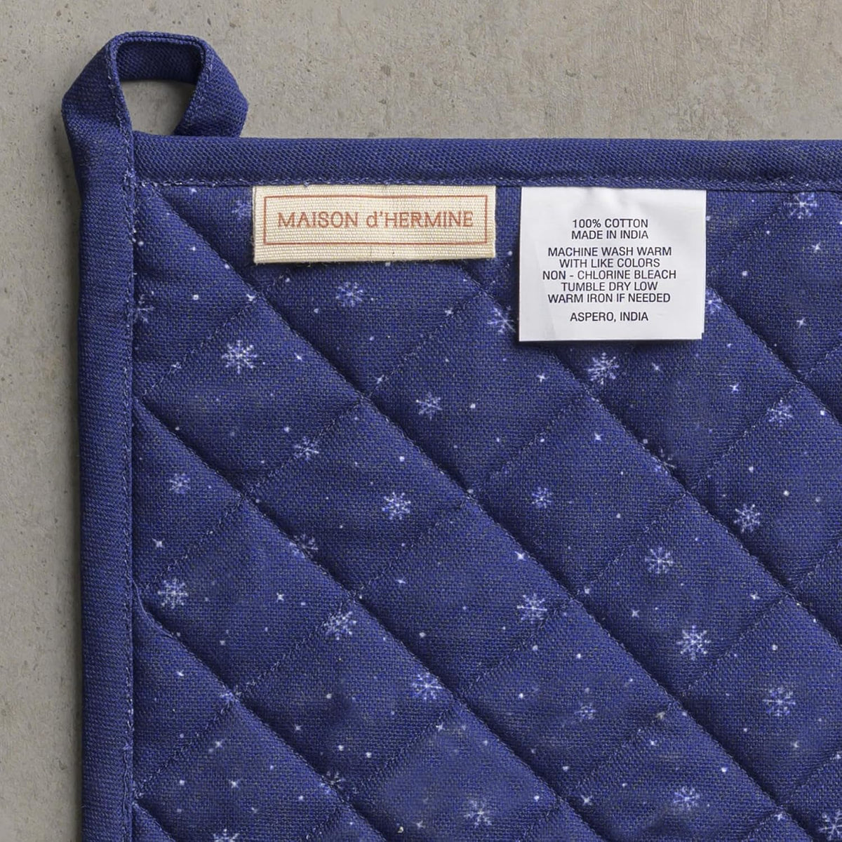Maison d' Hermine Pot Holders 100% Cotton Potholders (8" x 8") - Colors B