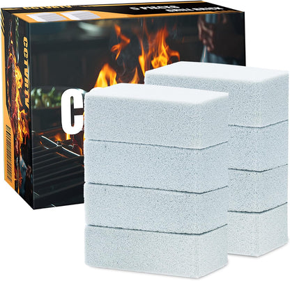 Heavy Duty Griddle Cleaning Brick with Handle, Grill Cleaner for Cleaning Flat top, Pumice Griddle Cleaning Stone Removing Stains for BBQ, Swimming Pool, Sink (5 Pack)