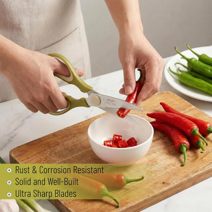 Mr. Pen- All Purpose Kitchen Shears with Protective Sheath, 8 Inch