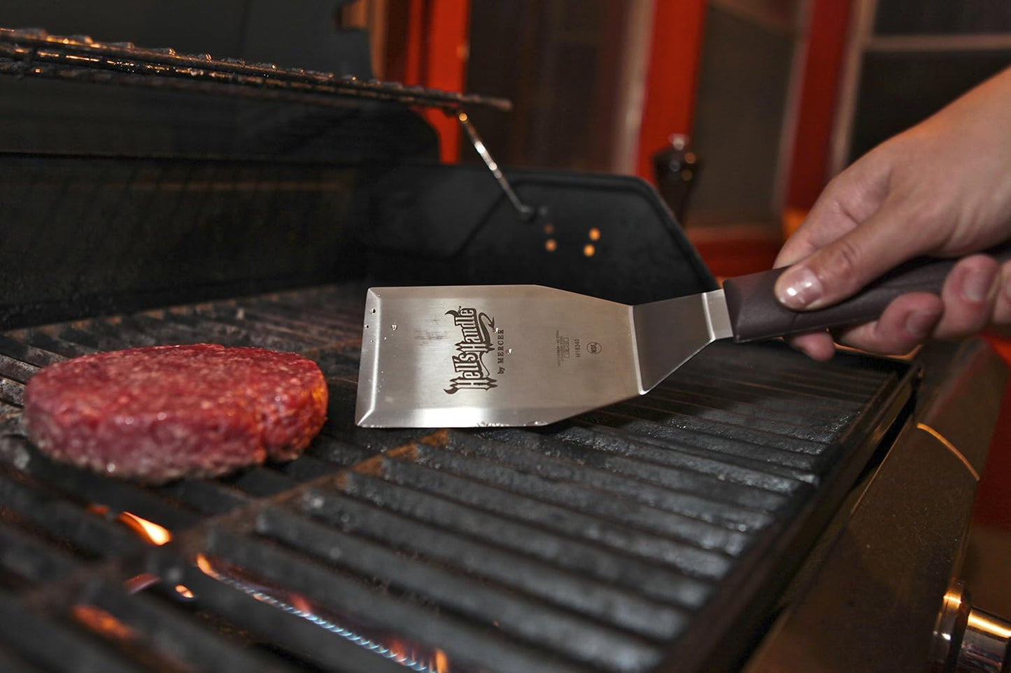 Mercer Culinary Hell's Handle Bench Scraper, 3.5 Inch x 6 Inch