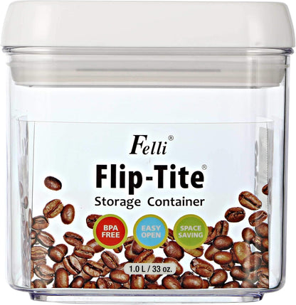 Felli Flip Tite 33-Ounce Food Storage Canister