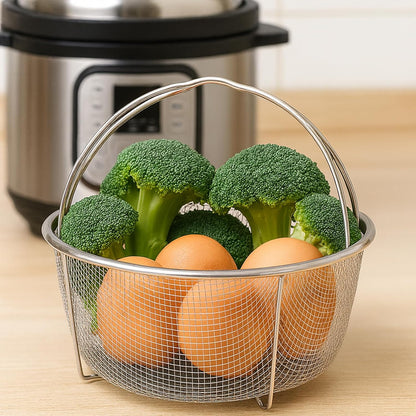 Stainless Steel Steamer Basket for 6 or 8 quart Instant Pot