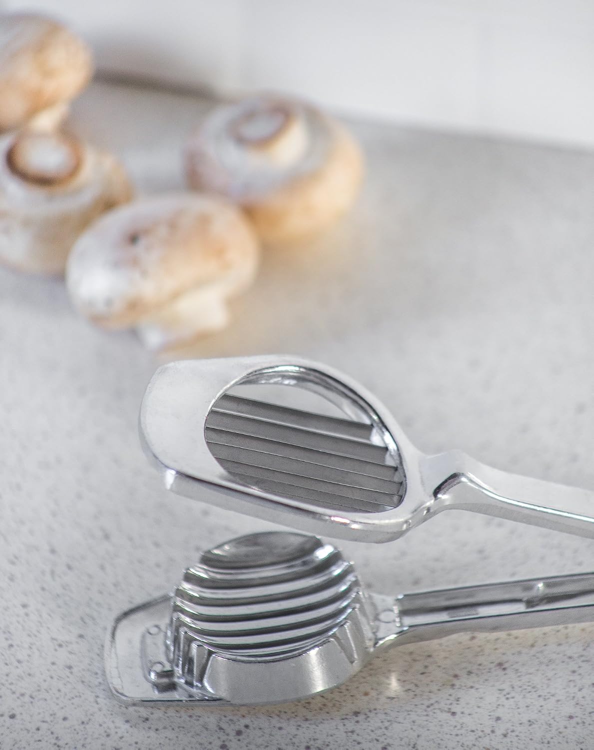 Fox Run Stainless Steel Egg Yolk Separator For Raw Eggs, 6.75” x 1.75” x 1”