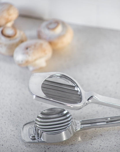 Fox Run Stainless Steel Egg Yolk Separator For Raw Eggs, 6.75” x 1.75” x 1”
