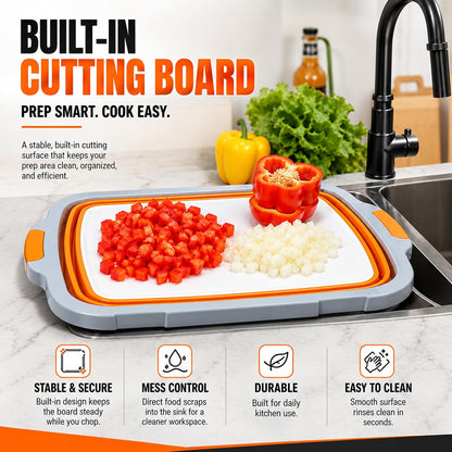 8L BBQ Prep Tub, Cutting Board, Meat Claws & Insulated Resting Bag