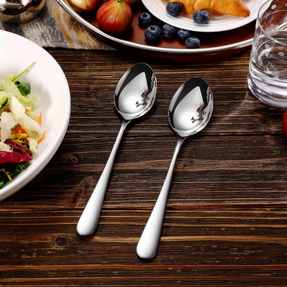 KEAWELL Premium Louise 9-Inch Slotted Serving Spoon (Slotted Spoon)