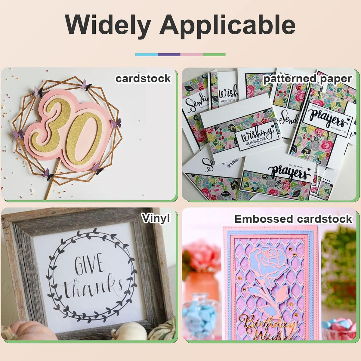 HTVRONT Cutting Mats 12x12, Compatible with Cricut Maker/Explore