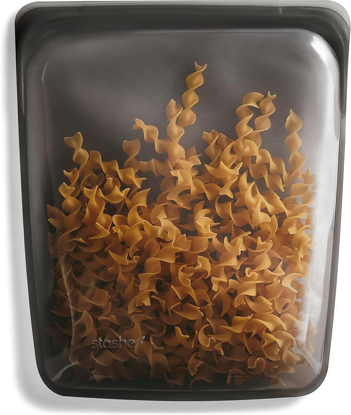 Stasher Premium Reusable Silicone Food Storage Bags, 2-Pack, Clear