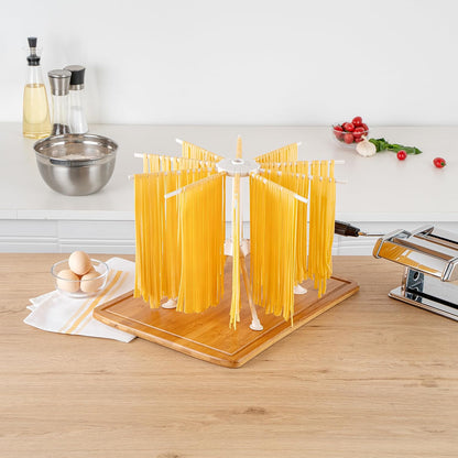 Restaurantware White Plastic lb Pasta Drying Rack, 15.7 x 11 in