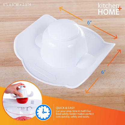Kitchen + Home Food Safety Holder for Any Mandolin Slicer or Grater
