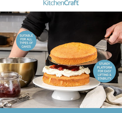 KitchenCraft Cake Lifter, Stainless Steel, 25cm