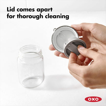 OXO Good Grips Precision Pour Glass Dispenser for Soy Sauce, Oil – 5 oz