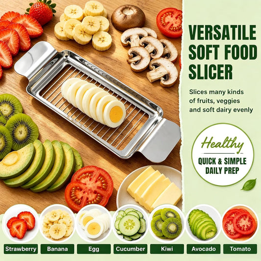 NOVANO Stainless Steel Cheese & Butter Slicer
