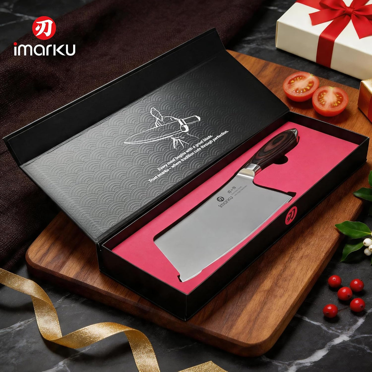 imarku 10 Inch Bread Slicer,Adjustable Thickness Homemade Bread Knife
