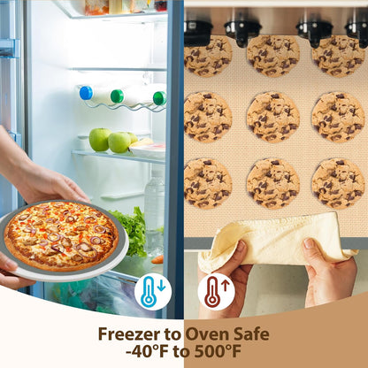 Koolstuffs Silicone Baking Mat, Nonstick and Reusable, 3 Pack
