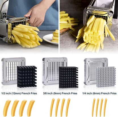 Sopito French Fry Cutter Replacement Stainless Steel Blade for V6, 1/4 Inch