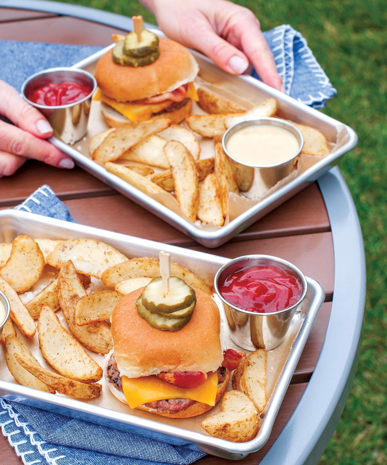 3-in-1 Prep, Grill & Serve Tray
