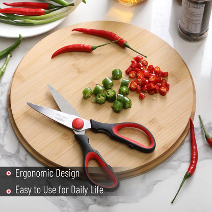 Mr. Pen- All Purpose Kitchen Shears with Protective Sheath, 8 Inch