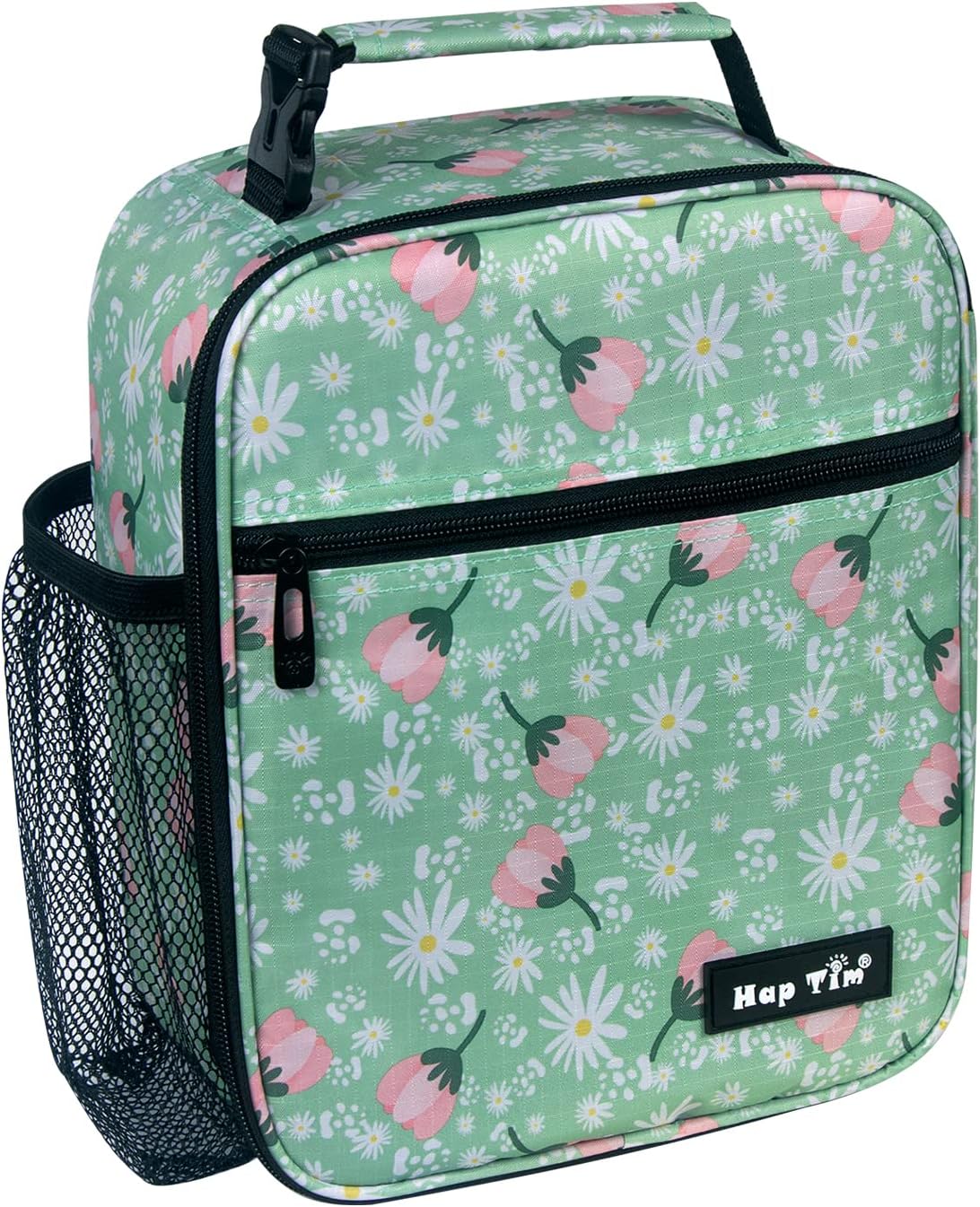 Hap Tim Kids Lunch Box for Girls Boys, Reusable Lunch Bag for Kids, Spacious Lunchbox, Insulated Lunchbag, Purple Unicorn(18654-PP)