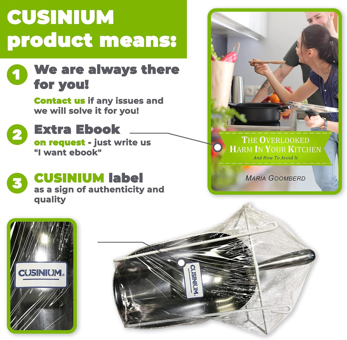 CUSINIUM 24 oz Aluminum Ice Scoop with Holder
