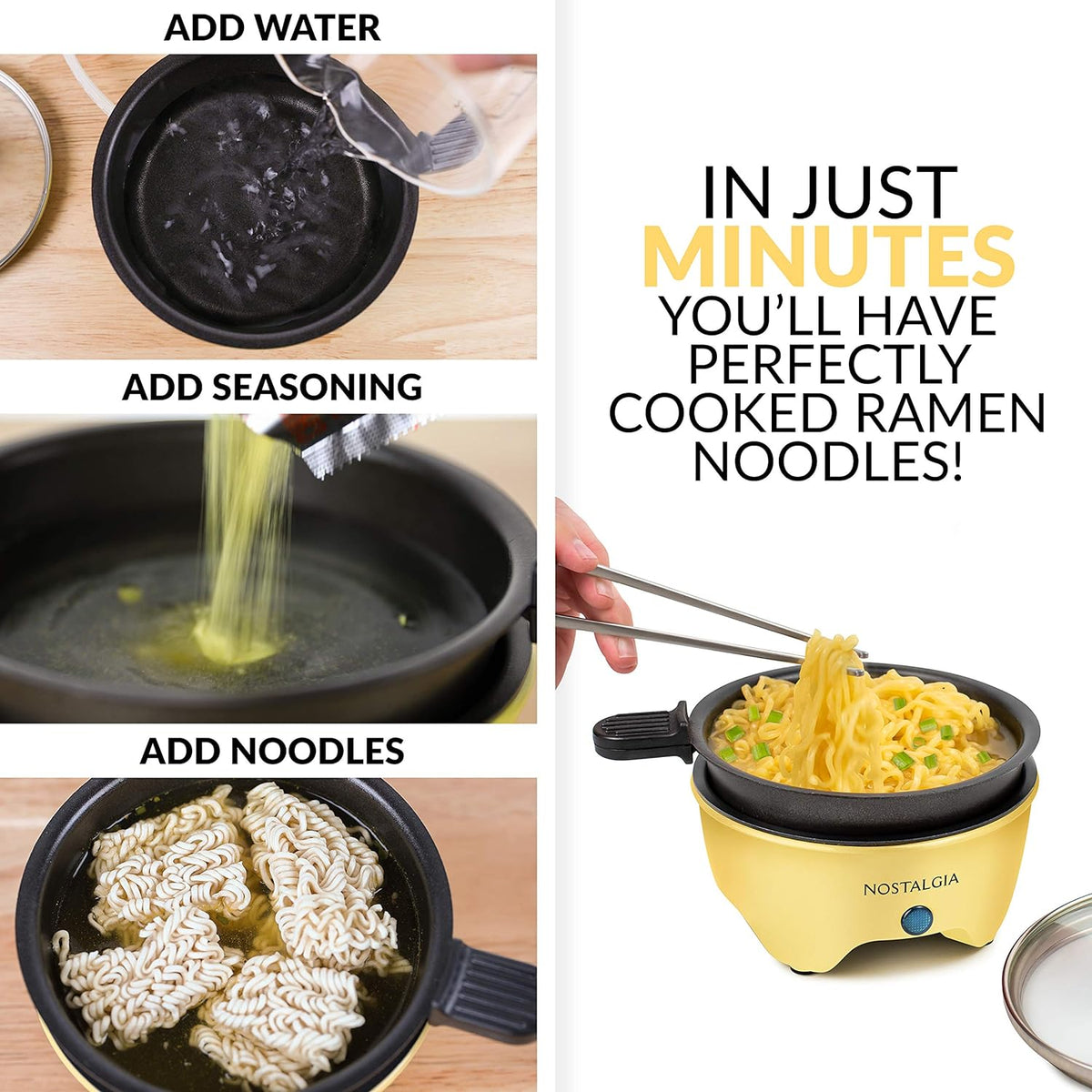 Nostalgia Retro Electric Large Hard-Boiled Egg Cooker, 7 Capacity, Poached, Scrambled, Omelets, Whites, Sandwiches, for Keto & Low-Carb Diets, Aqua