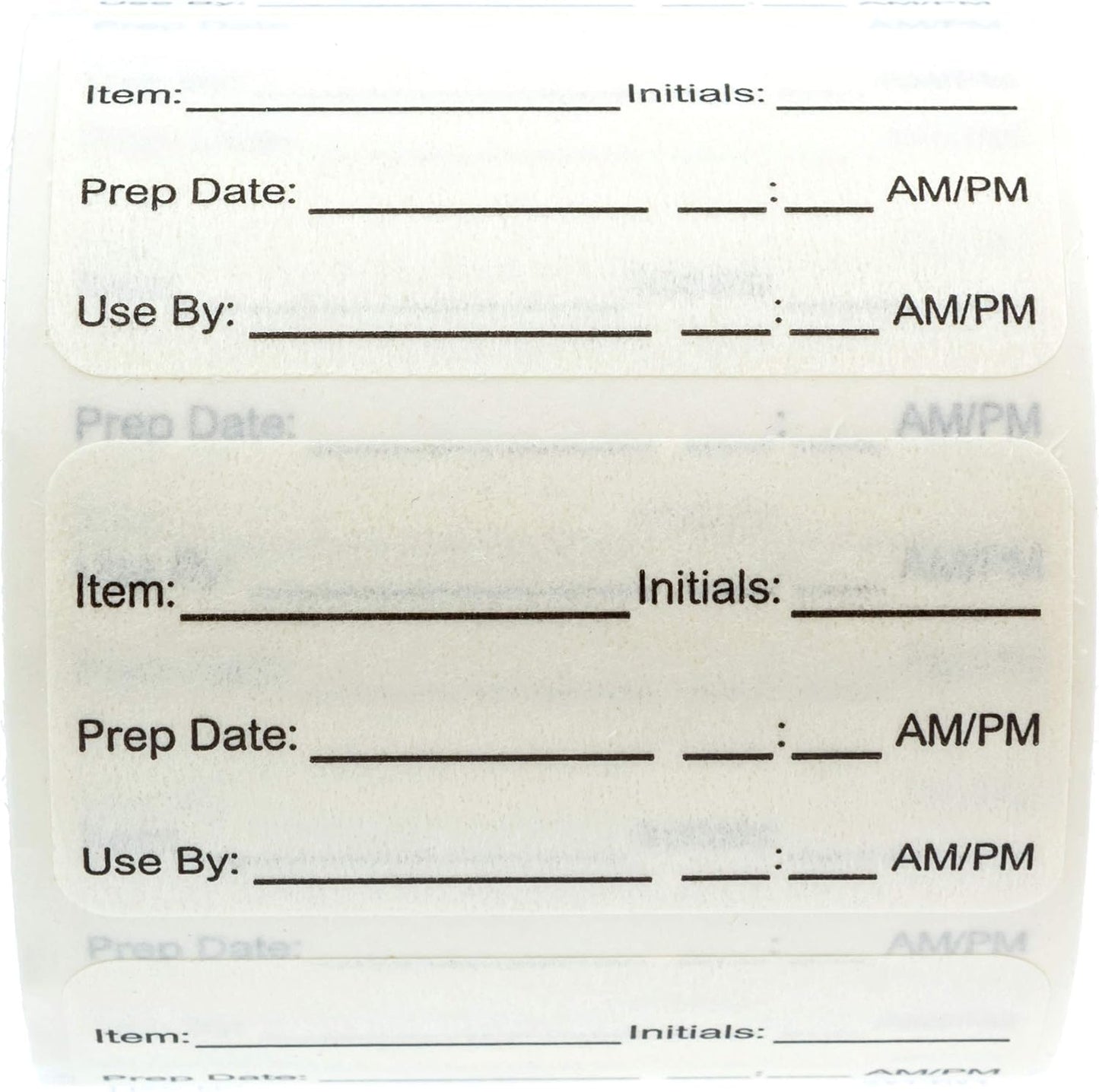 Restaurant Quality Shelf Life Labels / 500 Meal Prep Stickers/Use by Removable Labels / 2" x 3" Food Organization Sticker/Made in The USA