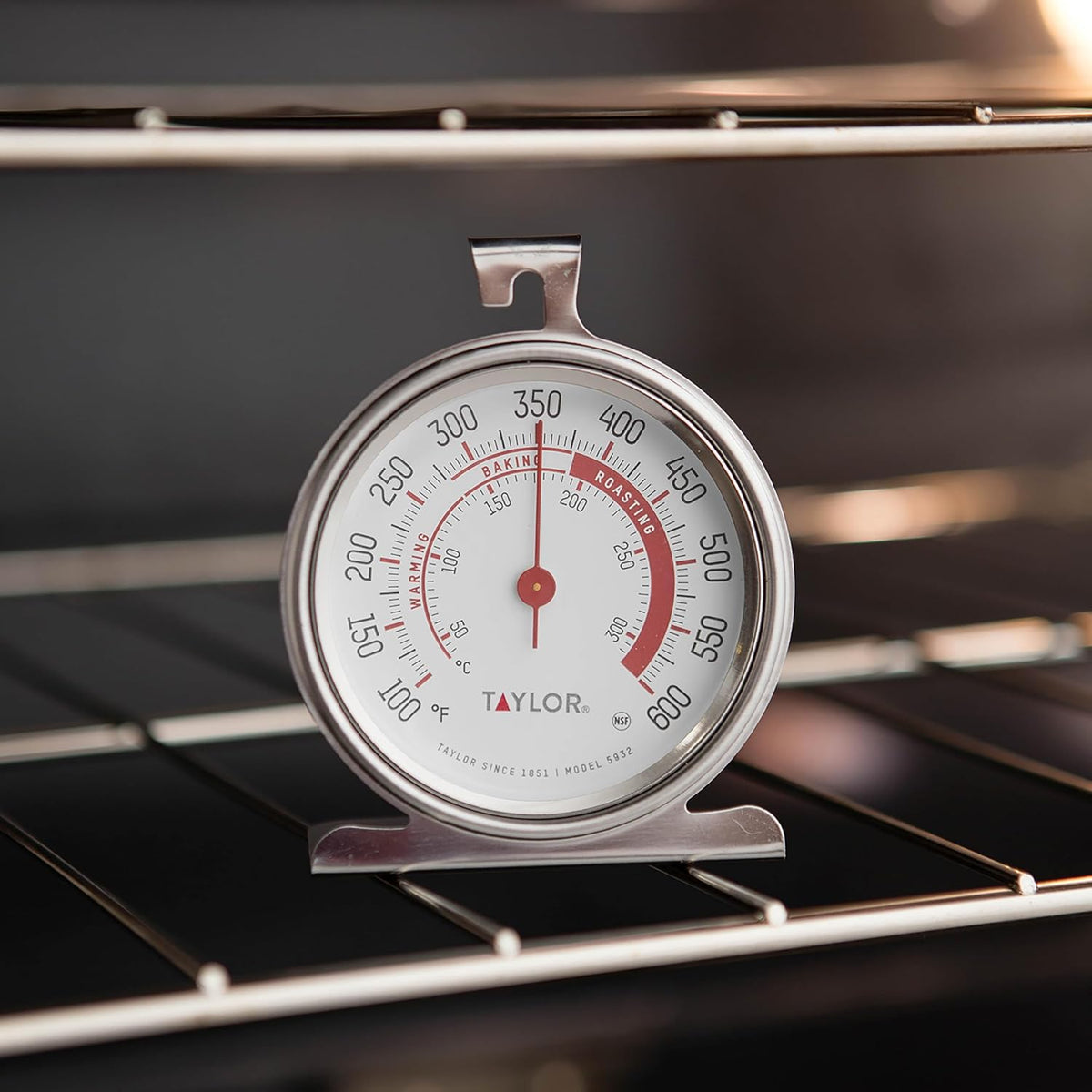 Taylor Analog Oven Thermometer - 3 Inch