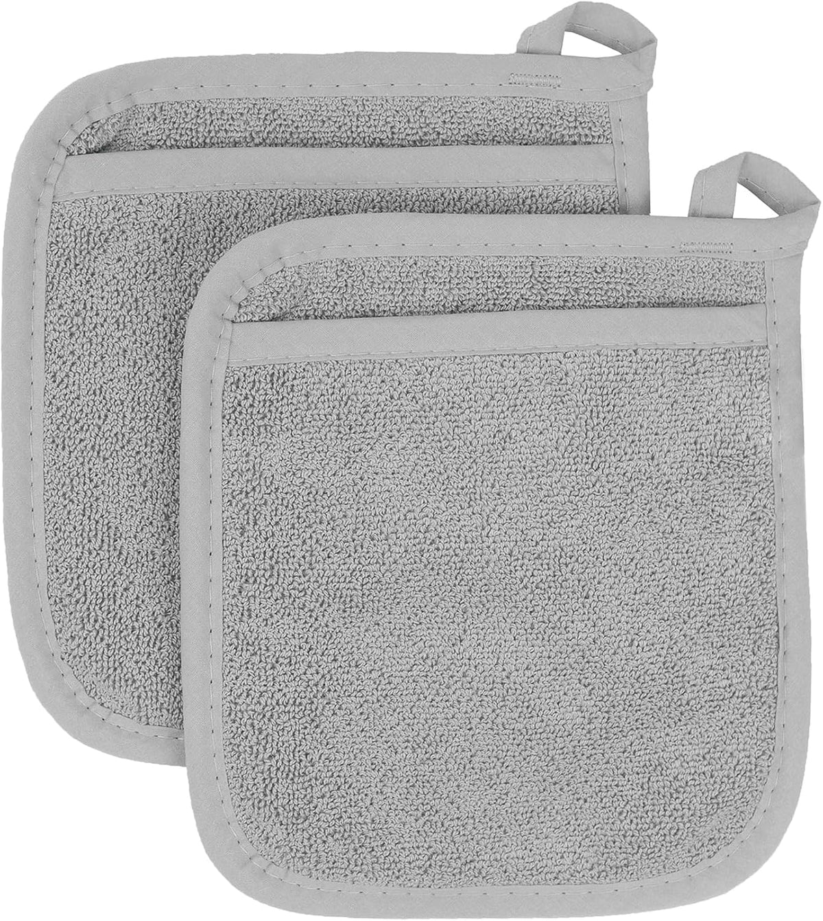 RITZ Terry Pocket Mitt & Hot Pad: Unparalleled Heat Resistant, Durable 100% Cotton – Ergonomically Designed for Optimal Grip – Easy-Care Machine Washable –, Federal Blue