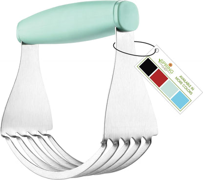 Spring Chef XL Pastry Blender, Durable Dough Blender For Baking - Black