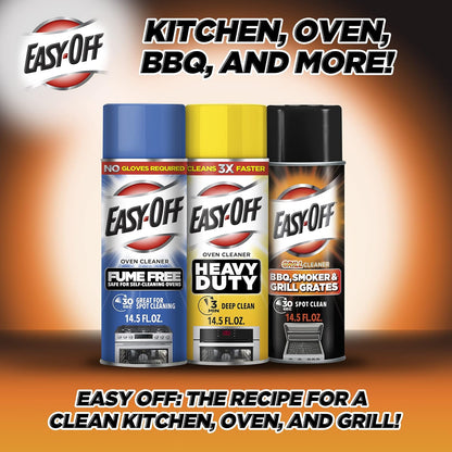 Easy Off 6233887981 14.5 oz Aerosol Can Easy-Off BBQ Grill Cleaner
