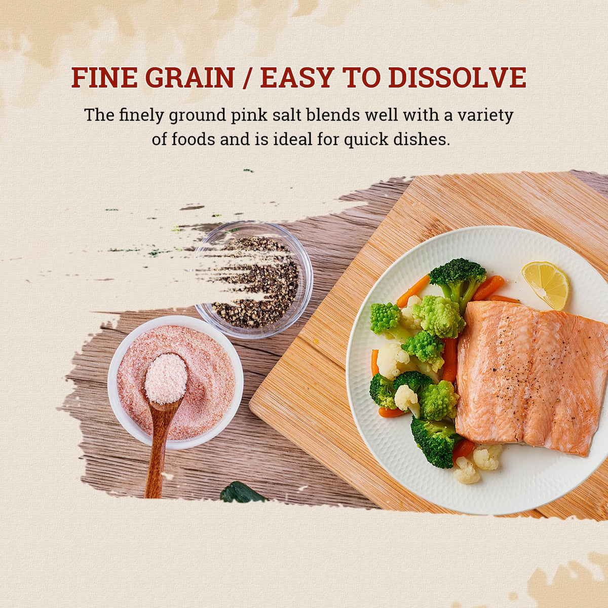 52USA Himalayan Pink Salt, Coarse Grain 1 lb, Salt for Grinder Refill