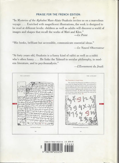 Mysteries of the Alphabet: The Origins of Writing