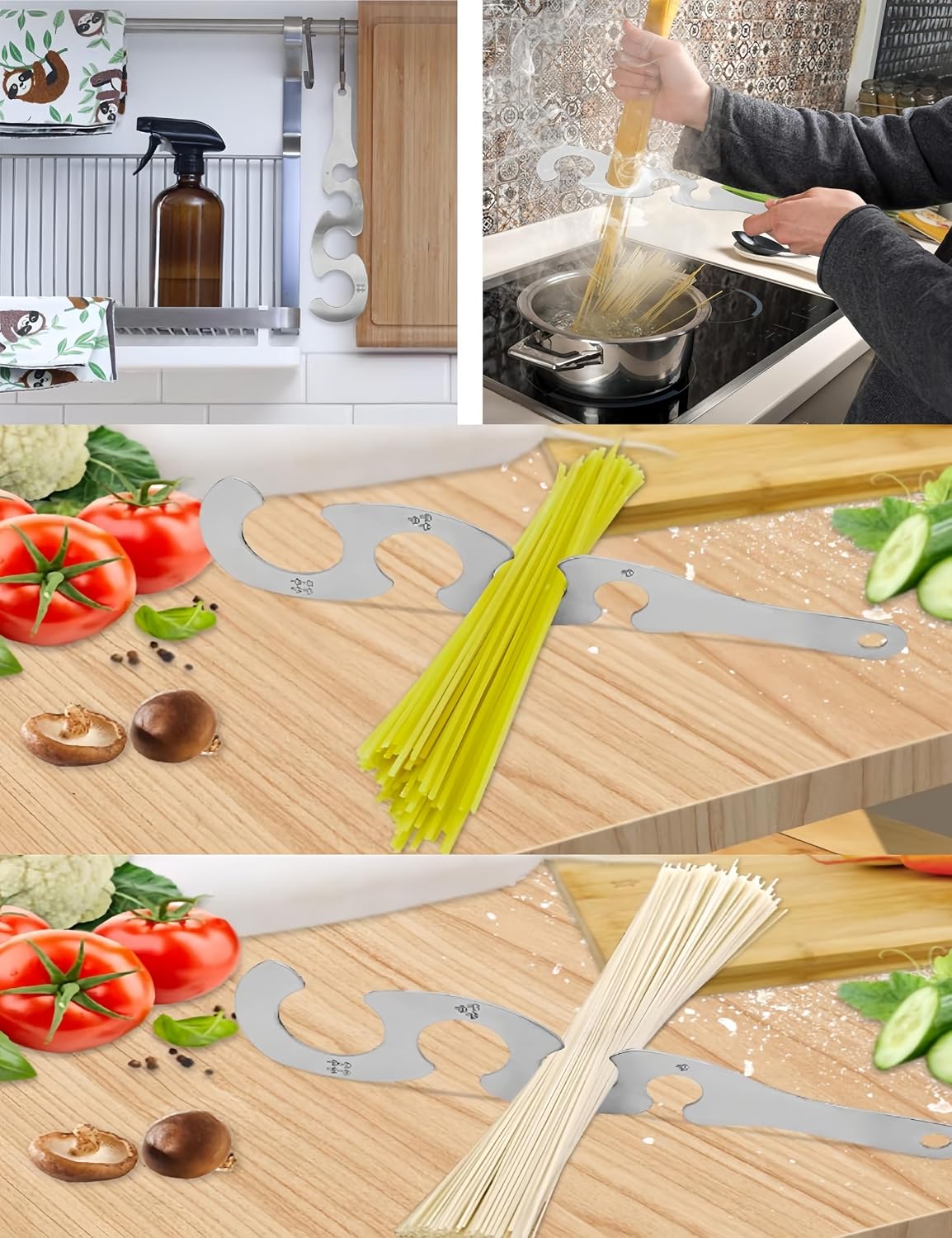 Spaghetti Measuring Tool, Stainless Steel, 1 Pc