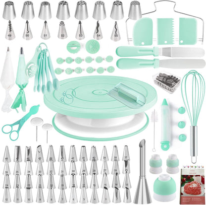 Boyun 138 Cake Decorating Kit, Baking Supplies Tools for Beginners & Pros
