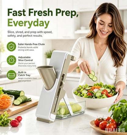 Mandoline Slicer for Kitch,Bigger Size,Adjustable Vegetable Slicer