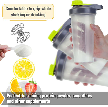 Mr. Pen- Shaker Bottles for Protein Mixes with Twist Cap, 28 oz