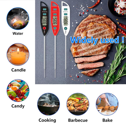 BOMATA Waterproof IPX7 Meat Thermometer, Food Thermometer