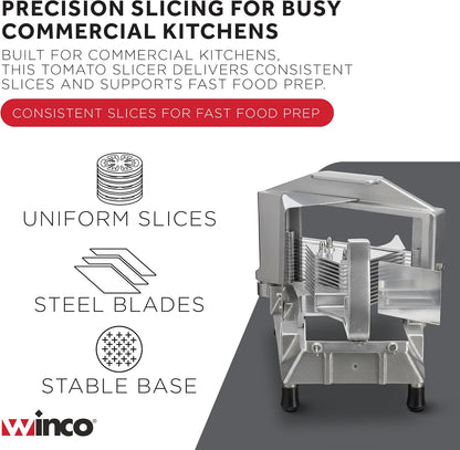 Winco 1/4" Kattex Blade Tomato Slicer