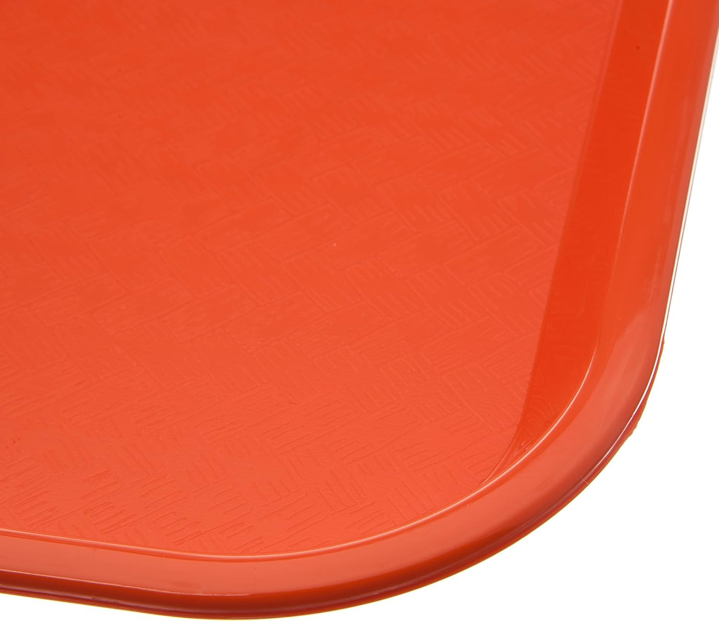 Carlisle FoodService Products Café Cafeteria Tray, Fast Food Tray for Restaurant or Commercial Use, 14" x 18", 1 Count, Black