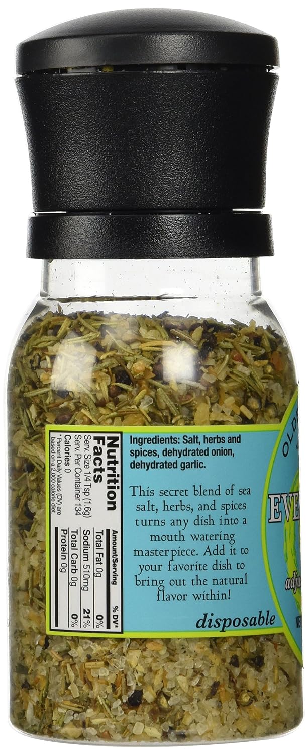 Olde Thompson Himalayan Pink Salt Grinder, 10 Ounce