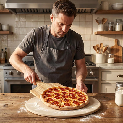 16" Pizza Stone for Oven & Grill | Crispy Crust Baking