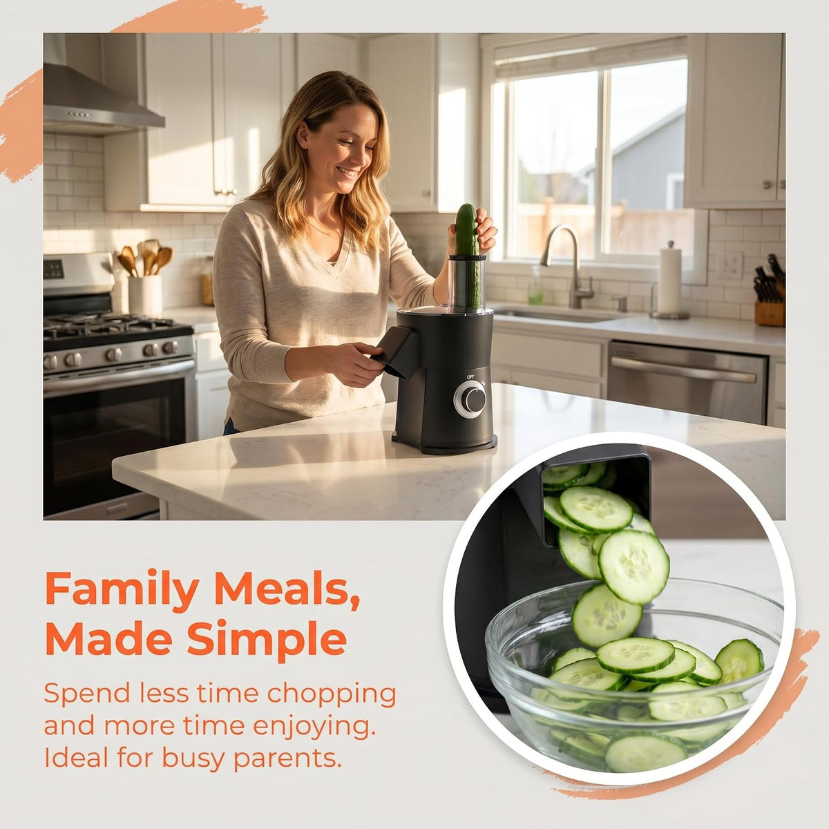 7 In 1 Vegetable Chopper Electric Veggie Onion French Fry Cutter Garlic Mincer Potato Slicer Food Vegetable Dicer Cheese Grater Carrot Shredder Kitchen Gadgets Essentials House Warming Gifts New Home